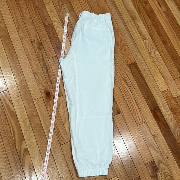 NWT🌸UTCOCO COLLECTION white joggers pants with pockets - Picture 15 of 17